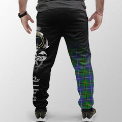 Clan Turnbull Hunting Tartan Crest Jogger Sweatpants Alba Celtic Style NG30 Clan Turnbull Tartan Today