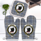 Clan Tweedie Tartan Crest Oven Mitt And Pot Holder (2 Oven Mitts + 1 Pot Holder) SA83 Clan Tweedie Tartan Today