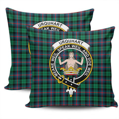 Clan Urquhart Broad Red Ancient Tartan Crest Pillow Cover SI75 Clan Urquhart Tartan Today