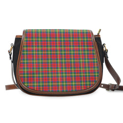 Clan Valley Goon Tartan Saddle Handbags ZW74 Clan Borthwick Tartan Today