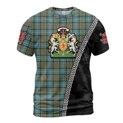 Personalized Clan Walkinshaw Tartan Shirt with Scotland Coat of Arms & Custom Name IC37