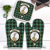 Clan Wallace Hunting Ancient Tartan Crest Oven Mitt And Pot Holder (2 Oven Mitts + 1 Pot Holder) QK40 Clan Wallace Tartan Today