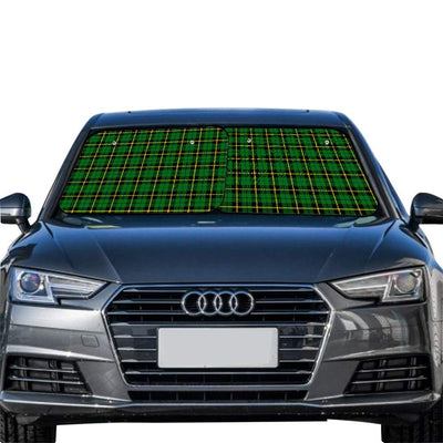 Clan Wallace Hunting Green Tartan Car Sun Shade 2 Pieces