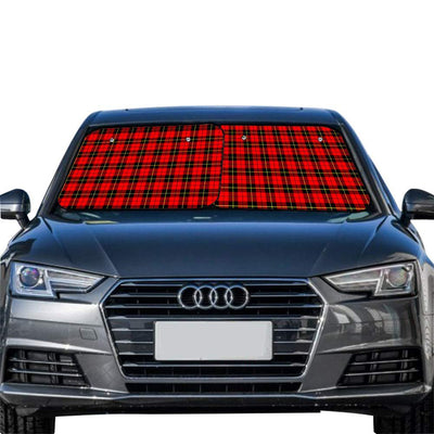 Clan Wallace Hunting Red Tartan Car Sun Shade 2 Pieces