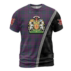 Personalized Clan Wardlaw Tartan Shirt with Scotland Coat of Arms & Custom Name AJ33