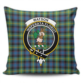 Clan Watson Ancient Tartan Crest Pillow Cover EQ14 Clan Watson Tartan Today