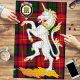 Clan Wauchope Tartan Crest Unicorn Scotland Jigsaw Puzzles Gift For Family VN53 Clan Wauchope Tartan Today