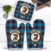 Clan Wedderburn Tartan Crest Oven Mitt And Pot Holder (2 Oven Mitts + 1 Pot Holder) DI13 Clan Wedderburn Tartan Today