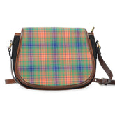 Clan Wilson Ancient Tartan Saddle Handbags AE90 Clan Wilson Tartan Today