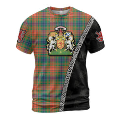 Personalized Clan Wilson Ancient Tartan Shirt with Scotland Coat of Arms & Custom Name ED88