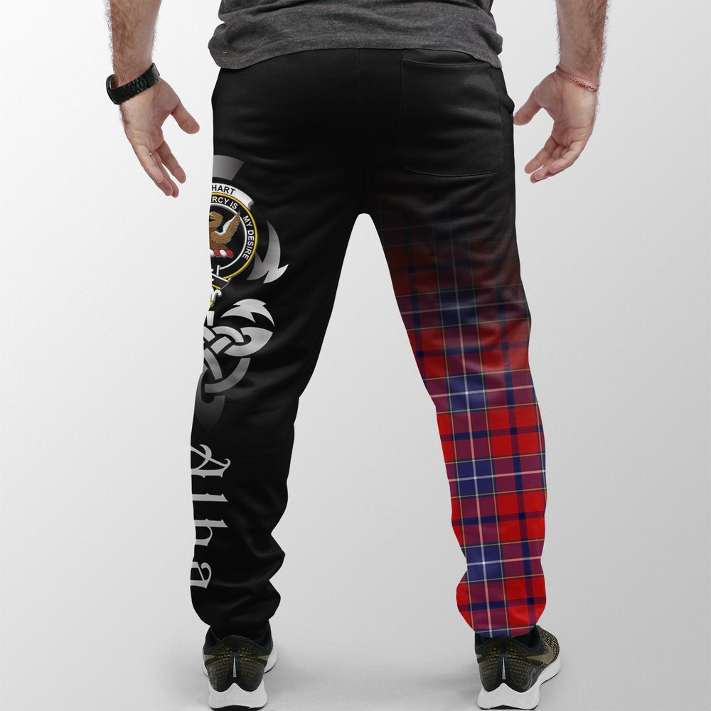 Clan Wishart Dress Tartan Crest Jogger Sweatpants Alba Celtic Style BF59 Clan Wishart Tartan Today