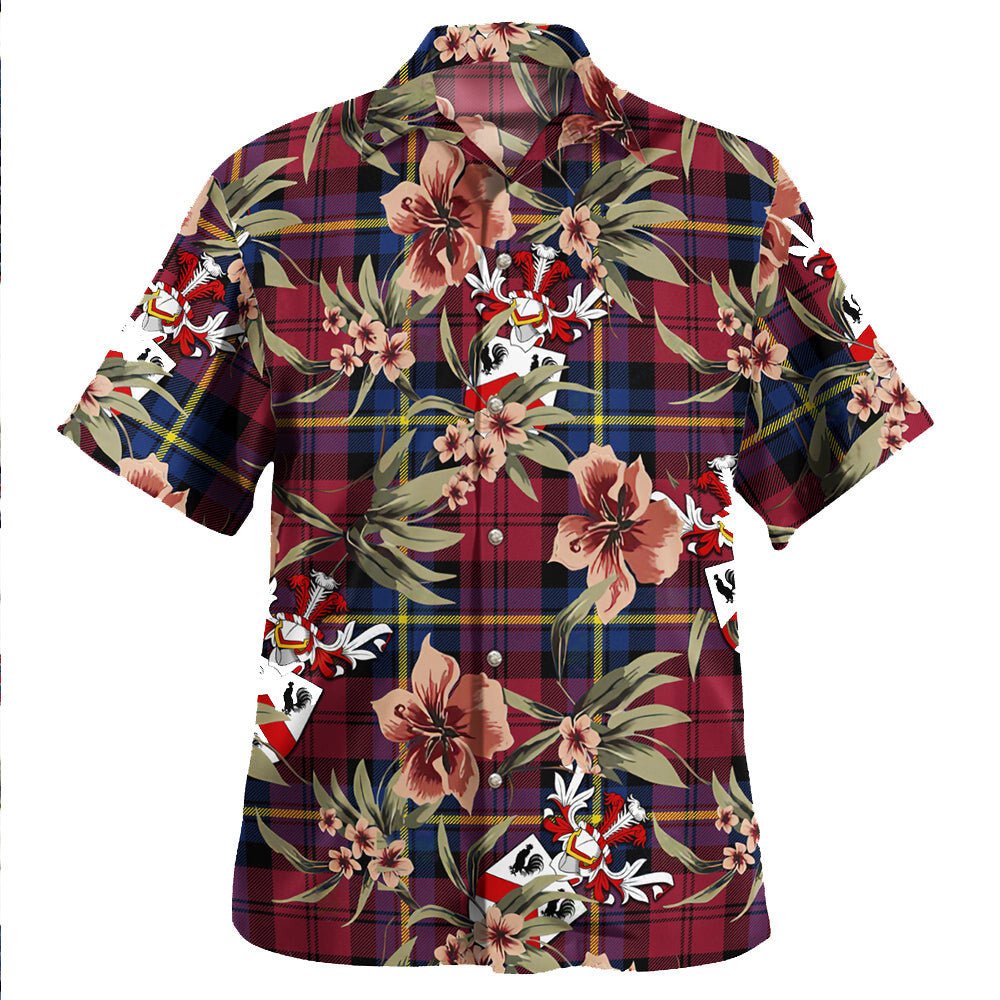 Aitken Modern Tartan Clan Crest Badge Aloha Hawaiian Shirt Tropical Old Style KG81 Aitken Modern Tartan Tartan Today