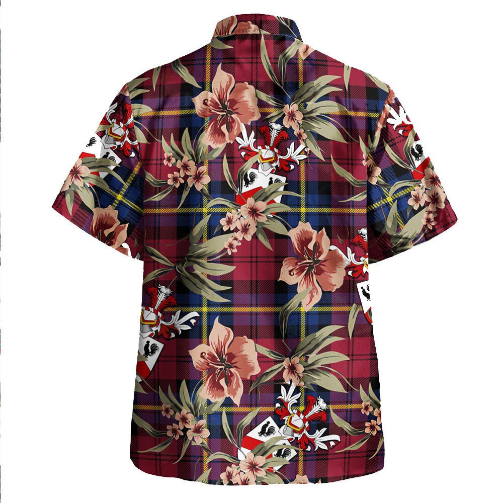 Aitken Modern Tartan Clan Crest Badge Aloha Hawaiian Shirt Tropical Old Style KG81 Aitken Modern Tartan Tartan Today