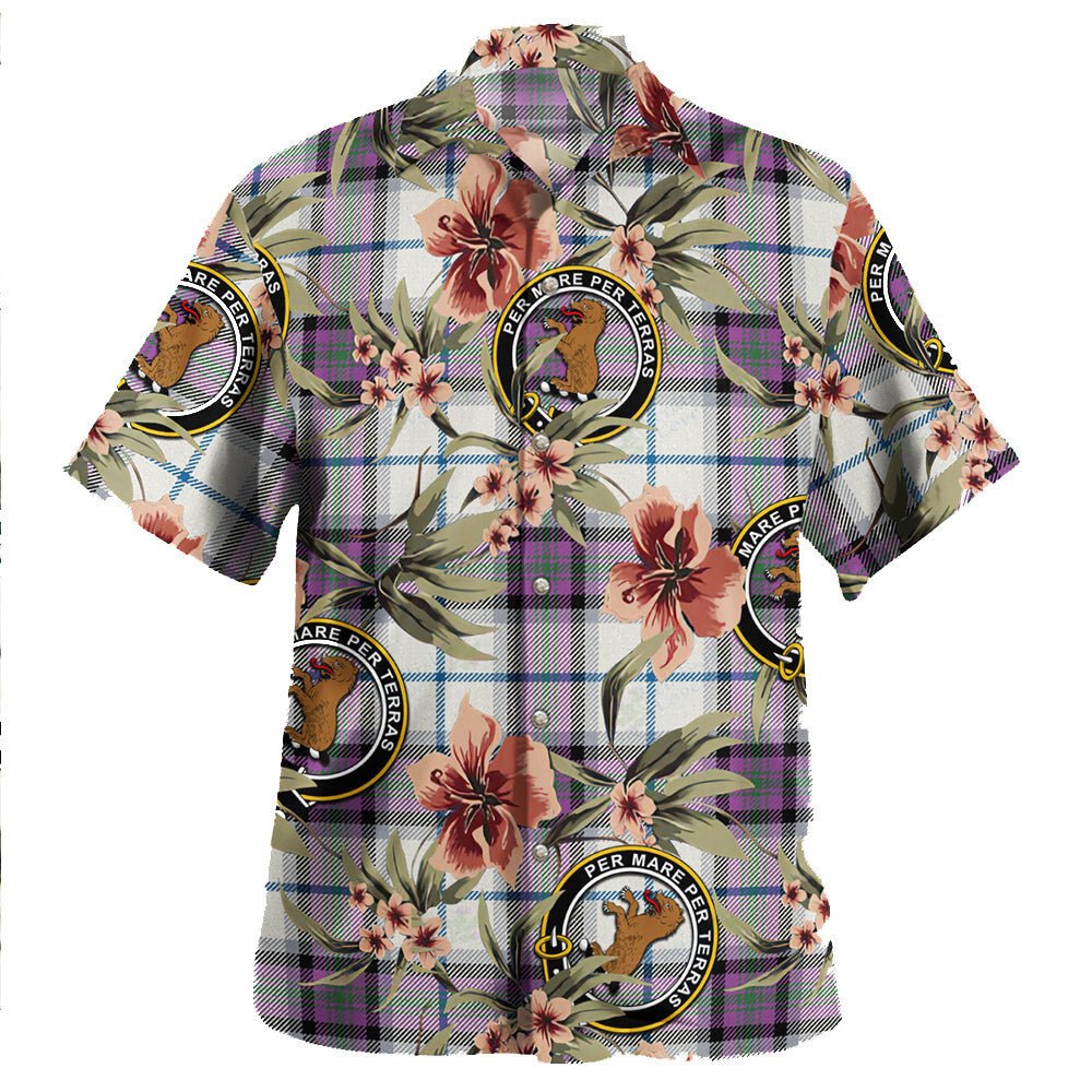Alexander of Menstry Dress Ancient Tartan Clan Crest Badge Aloha Hawaiian Shirt Tropical Old Style VH67 Alexander of Menstry Dress Ancient Tartan Tartan Today