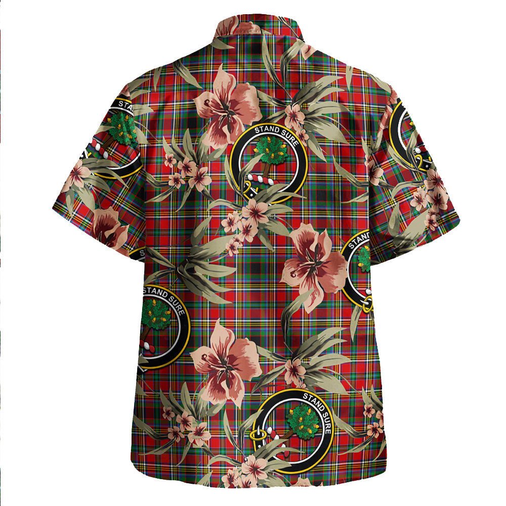 Anderson of Arbrake Tartan Clan Crest Badge Aloha Hawaiian Shirt Tropical Old Style YK89 Anderson of Arbrake Tartan Tartan Today