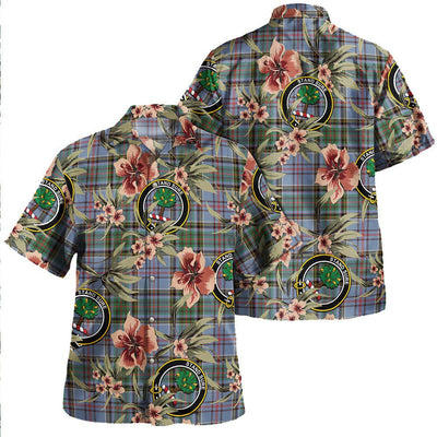 Anderson Old Ancient Tartan Clan Crest Badge Aloha Hawaiian Shirt Tropical Old Style PD71