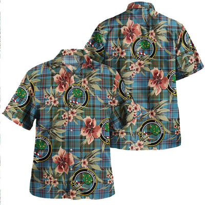Anderson Old Modern Tartan Clan Crest Badge Aloha Hawaiian Shirt Tropical Old Style IN46