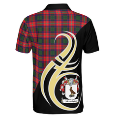 Clan Roxburgh Tartan Polo Shirt - Believe In Me Style OO30 Roxburgh Tartan Tartan Polo