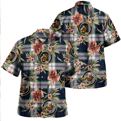 Baird Dress (Baines Dress) Tartan Clan Crest Badge Aloha Hawaiian Shirt Tropical Old Style UN53