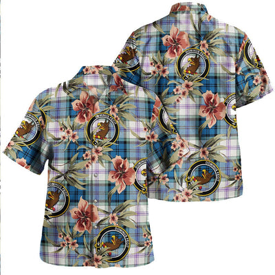 Baird Dress Dance (Baines Dress Dance) Tartan Clan Crest Badge Aloha Hawaiian Shirt Tropical Old Style BH45