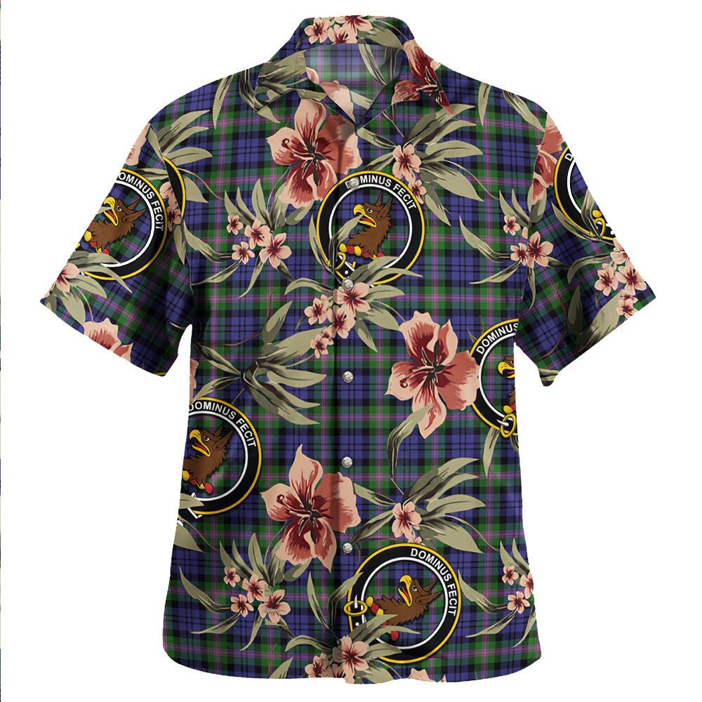 Baird Modern Tartan Clan Crest Badge Aloha Hawaiian Shirt Tropical Old Style OM30 Baird Modern Tartan Tartan Today