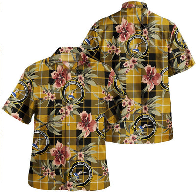 Barclay Dress Ancient Tartan Clan Crest Badge Aloha Hawaiian Shirt Tropical Old Style YB71