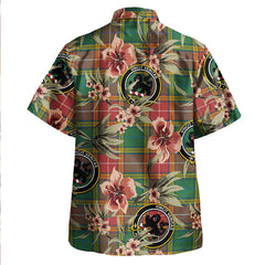 Baxter of Balgavies Ancient Tartan Clan Crest Badge Aloha Hawaiian Shirt Tropical Old Style IT58 Baxter of Balgavies Ancient Tartan Tartan Today