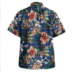 Belfrage (Belfarge) Modern Tartan Clan Crest Badge Aloha Hawaiian Shirt Tropical Old Style WE14 Belfrage (Belfarge) Modern Tartan Tartan Today