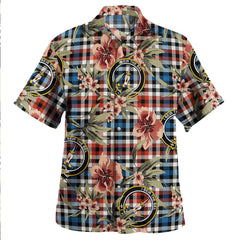 Bell Border (Bell Southern Bell) Ancient Tartan Clan Crest Badge Aloha Hawaiian Shirt Tropical Old Style UR32 Bell Border (Bell Southern Bell) Ancient Tartan Tartan Today