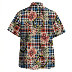 Bell Border (Bell Southern Bell) Ancient Tartan Clan Crest Badge Aloha Hawaiian Shirt Tropical Old Style UR32 Bell Border (Bell Southern Bell) Ancient Tartan Tartan Today