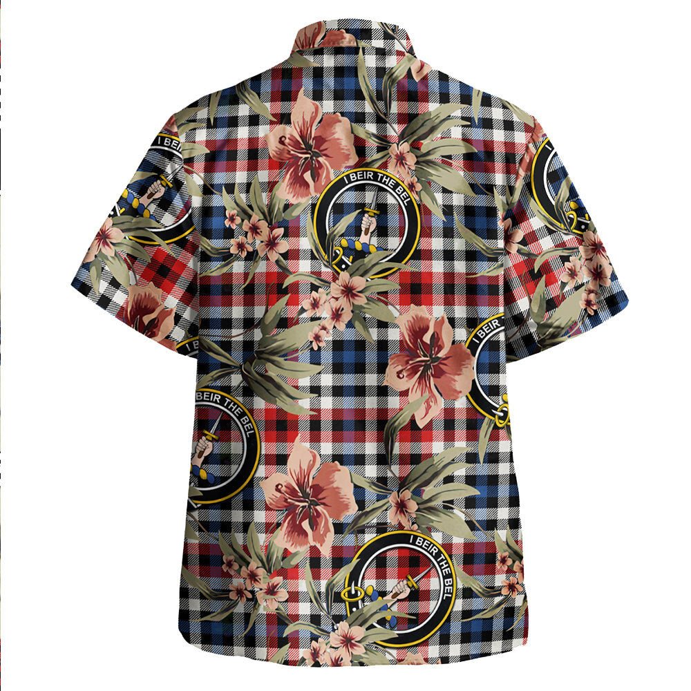 Bell Border (Bell Southern Bell) Modern Tartan Clan Crest Badge Aloha Hawaiian Shirt Tropical Old Style FI86 Bell Border (Bell Southern Bell) Modern Tartan Tartan Today