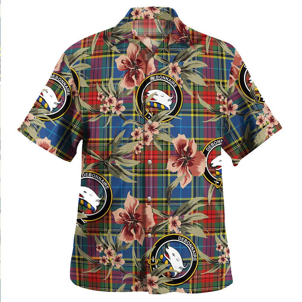 Bethune Modern Tartan Clan Crest Badge Aloha Hawaiian Shirt Tropical Old Style QI21 Bethune Modern Tartan Tartan Today