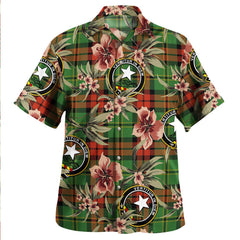 Blackstock Hunting Ancient Tartan Clan Crest Badge Aloha Hawaiian Shirt Tropical Old Style GW38 Blackstock Hunting Ancient Tartan Tartan Today