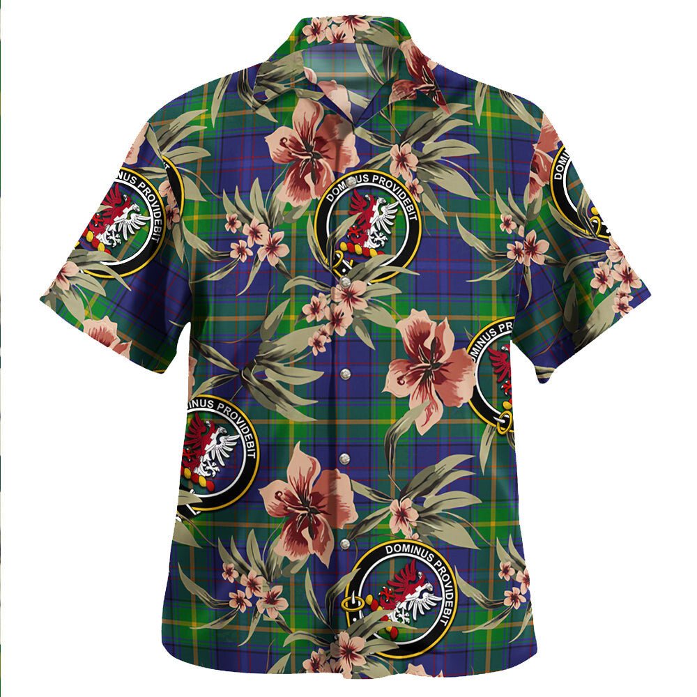 Boyle Tartan Clan Crest Badge Aloha Hawaiian Shirt Tropical Old Style BX18 Boyle Tartan Tartan Today
