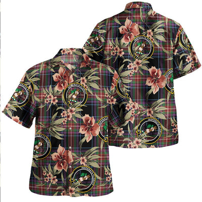Braveheart Warrior (Watson #2) Ancient Tartan Clan Crest Badge Aloha Hawaiian Shirt Tropical Old Style AC44