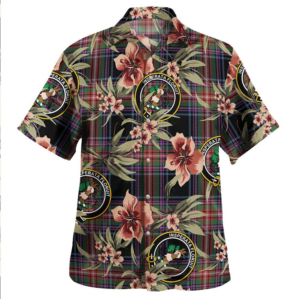 Braveheart Warrior (Watt #2) Ancient Tartan Clan Crest Badge Aloha Hawaiian Shirt Tropical Old Style YC75 Braveheart Warrior (Watt #2) Ancient Tartan Tartan Today