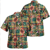 Buchanan Ancient Tartan Clan Crest Badge Aloha Hawaiian Shirt Tropical Old Style MR23 Buchanan Ancient Tartan Tartan Today
