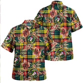 Buchanan Modern Tartan Clan Crest Badge Aloha Hawaiian Shirt Tropical Old Style BT15 Buchanan Modern Tartan Tartan Today