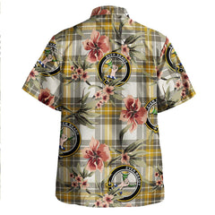 Burns Ancient Tartan Clan Crest Badge Aloha Hawaiian Shirt Tropical Old Style ZS16 Burns Ancient Tartan Tartan Today