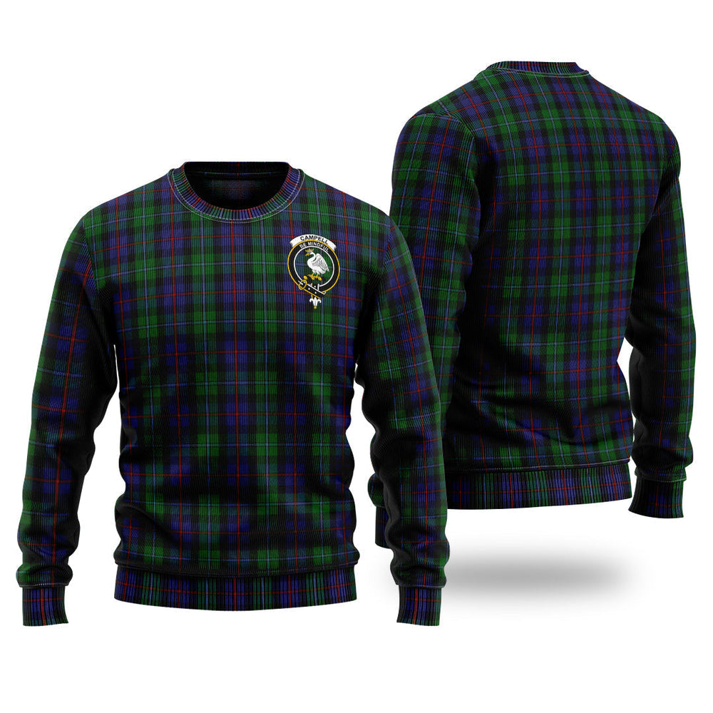 Clan Campbell Of Cawdor Tartan Christmas Ugly Sweater IT35 Campbell Of Cawdor Tartan Tartan Sweater