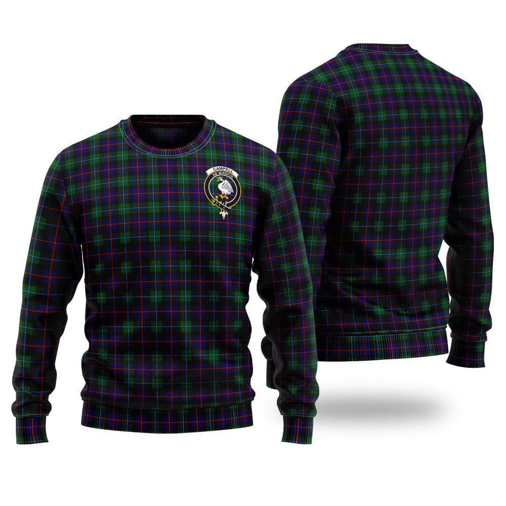 Clan Campbell Of Cawdor Modern Tartan Christmas Ugly Sweater SB15 Campbell Of Cawdor Modern Tartan Tartan Sweater