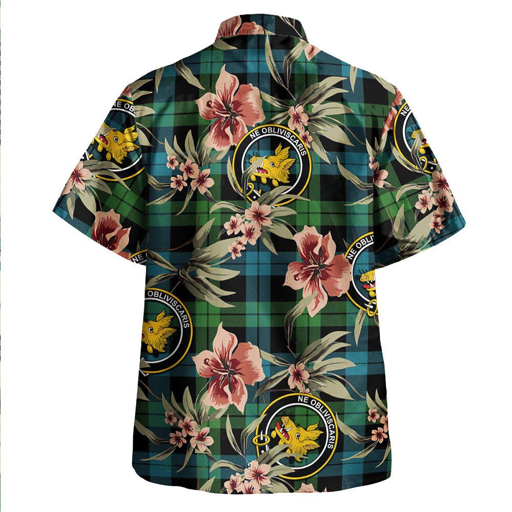 Campbell of Lochawe Ancient 2 Tartan Clan Crest Badge Aloha Hawaiian Shirt Tropical Old Style NM28 Campbell of Lochawe Ancient 2 Tartan Tartan Today