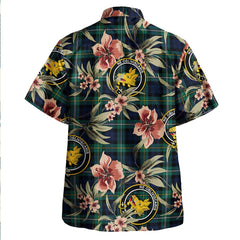 Campbell of Loudon (Campbell Louden) Modern 2 Tartan Clan Crest Badge Aloha Hawaiian Shirt Tropical Old Style NA37 Campbell of Loudon (Campbell Louden) Modern 2 Tartan Tartan Today