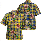 Carlisle (Carlill) Modern Tartan Clan Crest Badge Aloha Hawaiian Shirt Tropical Old Style ZP84 Carlisle (Carlill) Modern Tartan Tartan Today