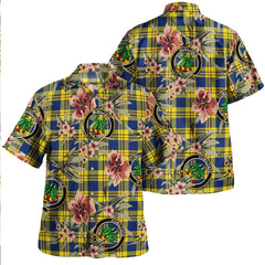 Carlisle (Carlill) Modern Tartan Clan Crest Badge Aloha Hawaiian Shirt Tropical Old Style ZP84 Carlisle (Carlill) Modern Tartan Tartan Today