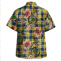 Carlisle (Carlill) Modern Tartan Clan Crest Badge Aloha Hawaiian Shirt Tropical Old Style ZP84 Carlisle (Carlill) Modern Tartan Tartan Today