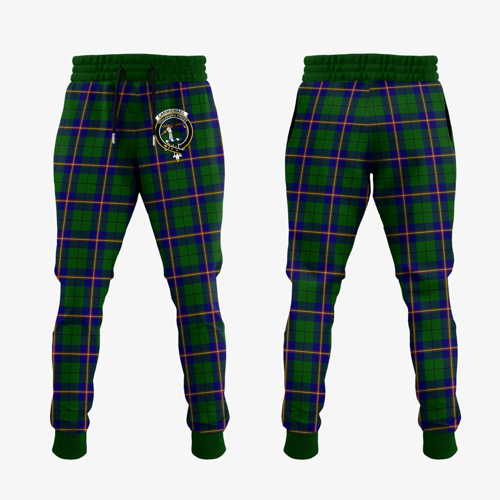 Clan Carmichael Modern Tartan Crest Jogger Sweatpants OU92 Clan Carmichael Tartan Today