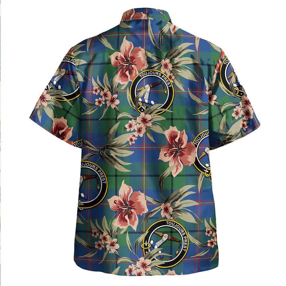 Carmichael Modern Tartan Clan Crest Badge Aloha Hawaiian Shirt Tropical Old Style LD90 Carmichael Modern Tartan Tartan Today