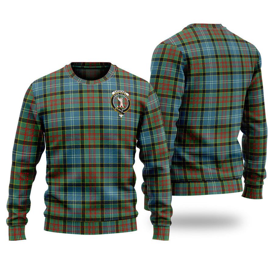Clan Cathcart Tartan Christmas Ugly Sweater ZO82 Cathcart Tartan Tartan Sweater