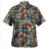 Cathcart Modern Tartan Clan Crest Badge Aloha Hawaiian Shirt Tropical Old Style QV36 Cathcart Modern Tartan Tartan Today
